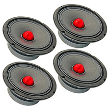 5 Core 4 pcs 6.5-inch Speaker Woofer with Super Bullet Tweeter.4 Ohm Mid... - £83.35 GBP