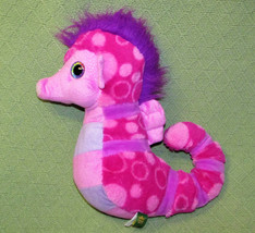 12&quot; Sea Horse Wild Republic Pink Purple Sweet N Sassy Plush Stuffed Animal Toy - £14.05 GBP