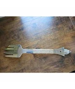 Vintage Vernco BBQ Grill Serving Fork/Opener w/Wooden Handle - 13” Length - $301.39 MXN