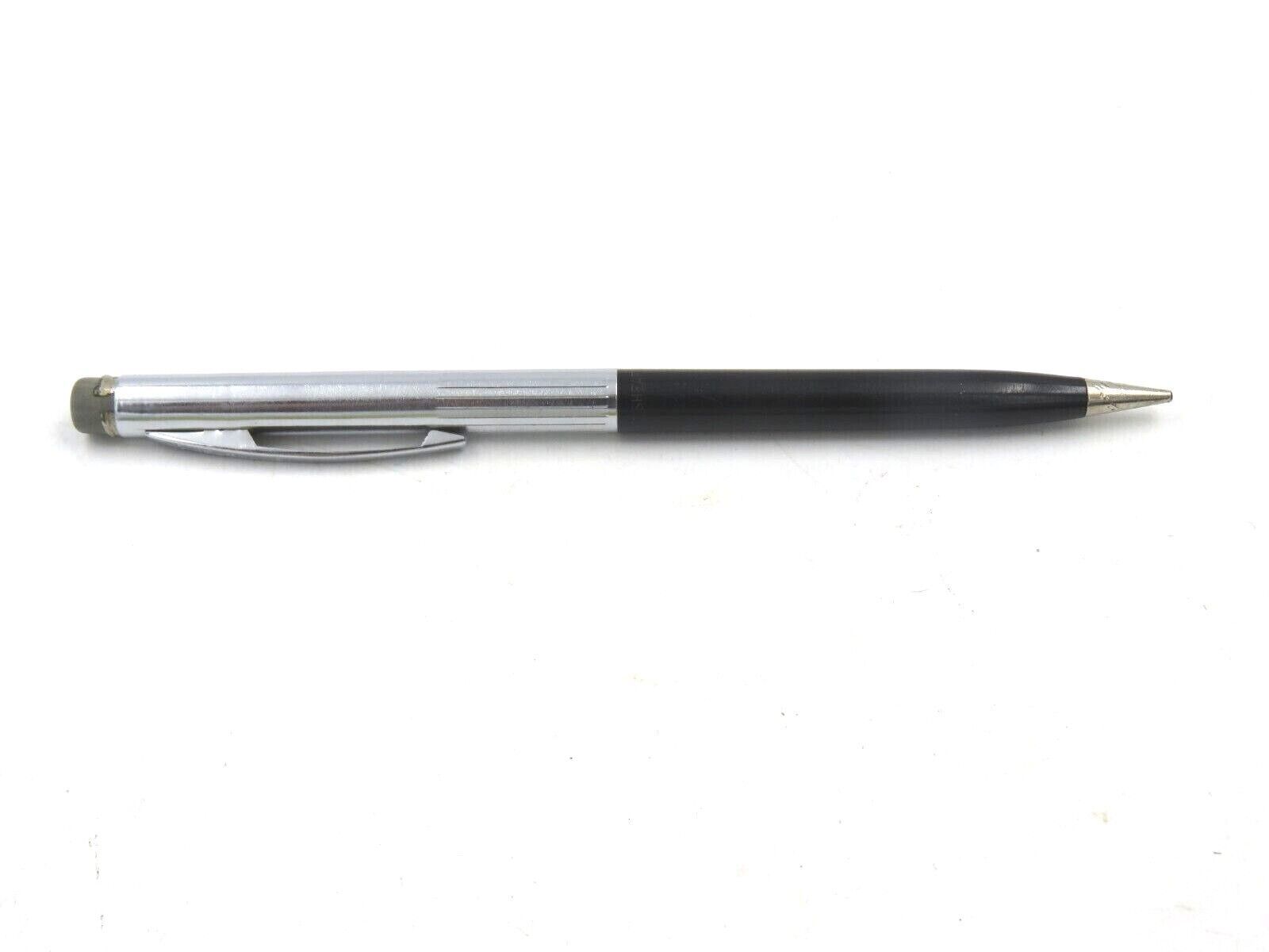 Vintage Sheaffer Mechanical Pencil Black Silver - $9.85