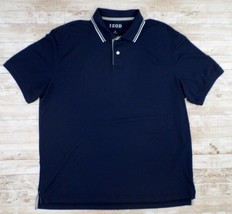 Izod Men&#39;s Polo Shirt XL Dark Blue - £10.25 GBP
