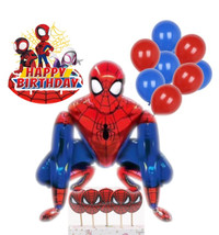 Large 3D Spiderman Birthday Party Pack 13-18pc - £14.94 GBP+