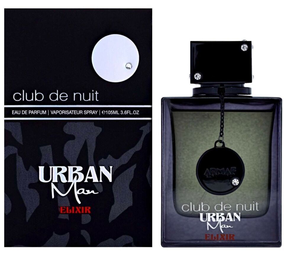Club De Nuit Urban Man Elixir Armaf cologne for men EDP 3.6 oz New Free ship - $40.38