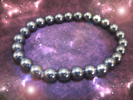 FREE WITH $75 Haunted 300x HEX CURSE BREAKER BRACELET MAGICK HEMATITE WITCH  image 2