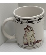 Chartreux and Turkish Van Cat Coffee Mug Cat Lovers Collectable Cats Gift  - $10.85