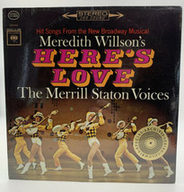 Meredith Willson Here’s Love LP NOS Still Sealed Vintage Columbia Record Merrill - £9.68 GBP