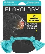 Playology Scented Dri-Tech Rope Dog Toy, Small, Peanut Butter Scented - $14.72 CAD