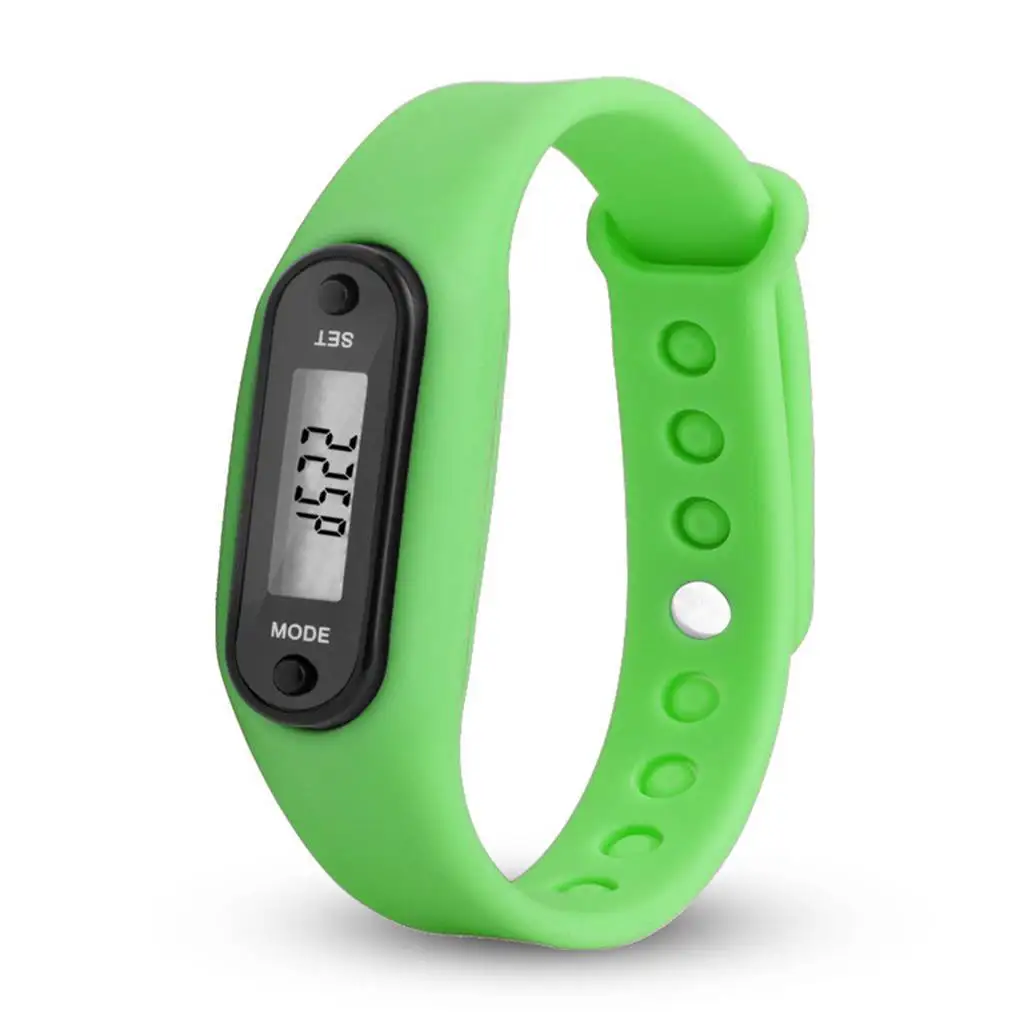 Digital LED Wal Distance Pedometer Calorie Counter  Fitness Wrist  Watch celet - £83.21 GBP