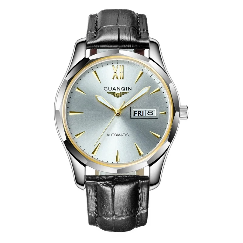  japan nh36 movement english week automatic mechanical wristwatch mens top brand luxury thumb200