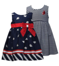 Blueberi Boulevard Toddler Girls Fit-and-Flare Dresses, Pack of 2 - £29.31 GBP