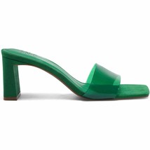 INC International Concepts Women High Heel Slide Sandal Beyla2 Size US 6 Green - £38.01 GBP