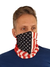 Face Mask Tube Protective USA Neck Gaiter Gear - £3.90 GBP