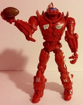 WISCONSIN BADGERS FOX SPORTS CLEATUS ROBOT 10&quot; Football Action Figure GO... - £7.87 GBP