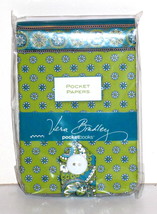 Vera Bradley Pocket Papers Note Pad Peacock NIP  - £14.15 GBP