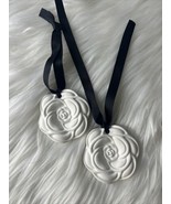 (2) Hanging Diffuser White Peach Oolong Scented Gypsum Aromatherapy Pendant - €6,64 EUR