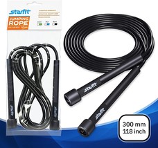 Lightweight Black Jump Rope  for Fitness and Exercise  Adjustable NEW - £9.67 GBP