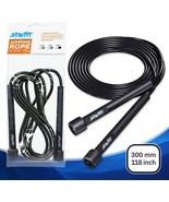 Lightweight Black Jump Rope  for Fitness and Exercise  Adjustable NEW - $230.37 MXN