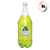 8x Bottles Jarritos Lime Natural Flavor Soda Real Sugar | 1.5L | Fast Sh... - £54.13 GBP