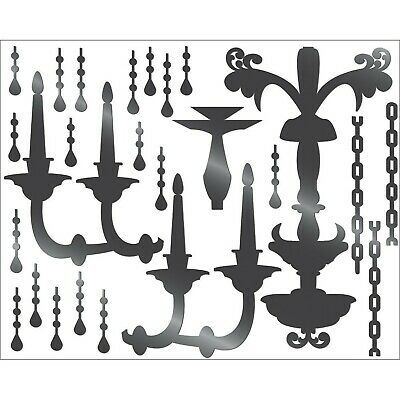 Primary image for Lot 26 Studio Adhesive Reflections Wall Décor, Mirror Chandelier
