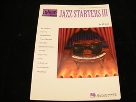 Jazz Starters 3 Hal Leonard Student Piano Library Easy Solo Sheet Music ... - $3.79