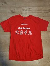 T-shirt CVS Health &quot;Get Active&quot;, rossa, uomo L - €17,11 EUR