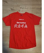 T-shirt CVS Health &quot;Get Active&quot;, rossa, uomo L - €16,98 EUR
