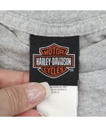 Harley Davidson Motor Cycles Shirt Mens S Gray Long Sleeve Nittany Lions... - £20.16 GBP