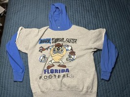 Vintage 1995 College Ware Taz University of Florida Sweatshirt Looney Tu... - $29.70