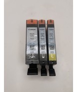 Genuine Canon PGI-270 Black, CLI-271 Yellow And Black Color Ink Cartridg... - £15.56 GBP