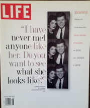 Life Magazine Aug 1995: John F Kennedy Describing Jacquelin Bouvier 1953 - £15.88 GBP