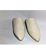 Natural leather Slippers Handmade Babouche morrocan slippers Traditional - £23.63 GBP