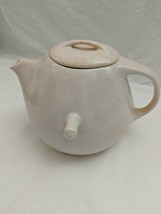 Vintage Raymor Roseville Pottery Contemporary Ben Seibel Large White Coffee Pot - £71.16 GBP