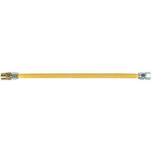 BrassCraft CSSC22R-24 P Safety PLUS Gas Appliance Connector with 5/8&quot; OD... - $26.45