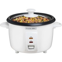 Proctor Silex - Rice Cooker, 8 Cup Cooked Rice Capacity, 350 Watts, White - £39.14 GBP
