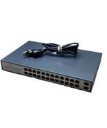 IPCamPower 24 Port POE Ethernet Switch Network 2 Gigabit Uplink Ports 30... - $40.50