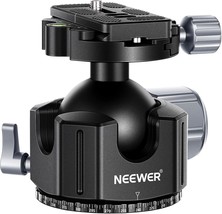 Neewer Low Profile Dslr Camera Tripod Ball Head, 44Mm All, Max Load 55Lb/25Kg - £64.27 GBP