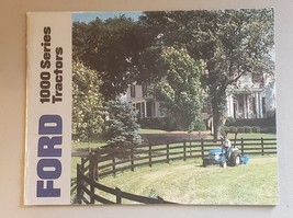 Vintage Ford 1000 Series Tractors Sales Brochure - $26.18