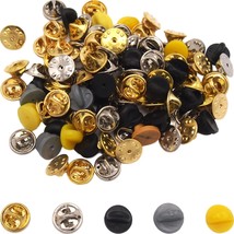 Assorted Plastic Locking Butterfly Lapel Pin Backs Clasp Clutches Guards 50Grams - £6.82 GBP