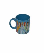 Disney Blue Princess Large Coffee Mug tea Cup Cinderella Belle 20oz Arie... - $17.77 CAD