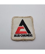 Vintage Allis Chalmers Tractor Company Mechanic Uniform Jacket 2.5&quot;x2&quot; P... - £14.70 GBP