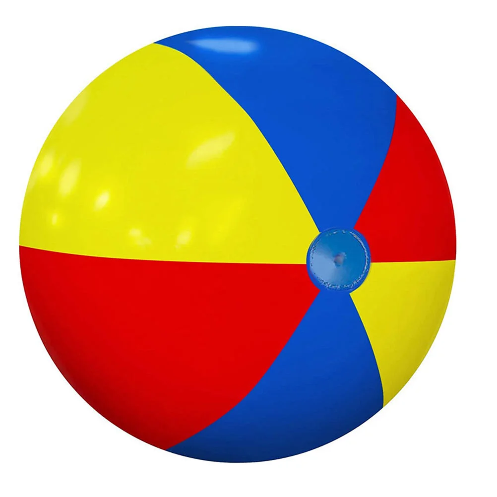 Beach ball inflatable kid pool colorful play balls large water 018mm toy pvc child toys thumb200