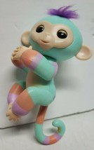 WowWee Fingerlings Baby Monkey - ZOE BLUE, Purple Hair - £8.48 GBP