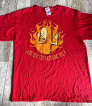 Men’s Medium 2004 Beavis &amp; Butthead The Great Cornholio Shirt - $17.09