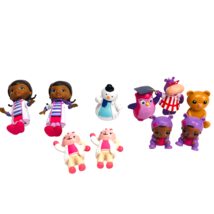 Lot of 10 Disney Doc McStuffins Figures Doc Lambie Hippo Owl Baby Cake Toppers - £17.80 GBP