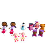 Lot of 10 Disney Doc McStuffins Figures Doc Lambie Hippo Owl Baby Cake T... - £17.77 GBP