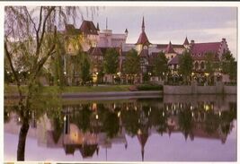 WALT DISNEY WORLD Postcard EPCOT World Showcase Germany 4x6 EC-50060 Unused - $5.93