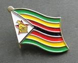 ZIMBABWE INTERNATIONAL FLAG LAPEL PIN BADGE 7/8 INCH - $5.64