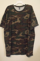 Mens District Made NWOT Camoflauge Short Sleeve T Shirt Size 3XL - £15.14 GBP