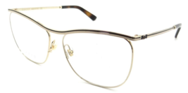 Gucci Eyeglasses Frames GG0822O 002 58-14-145 Gold Made in Italy - $194.43