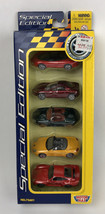 MotorMax 5 Car Ultimate Concepts Porsche Corvette 1/64 Diecast Special Edition - £22.01 GBP